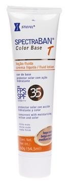 Spectraban T Color Loção Fluida Bege Médio FPS 35 60G